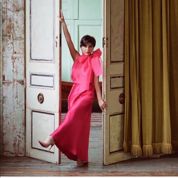 BLOGGERS FAV ZARA SEMI SHEER BLOUSE WITH TIE BOW - Picture 8 of 8